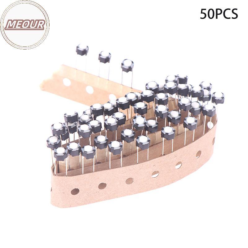 Meour 50 X Black Tact Micro Switch DJ Play Nút Switch DSG1117 Dành Cho CDJ2000 CDJ900 CDJ400 CDJ-200