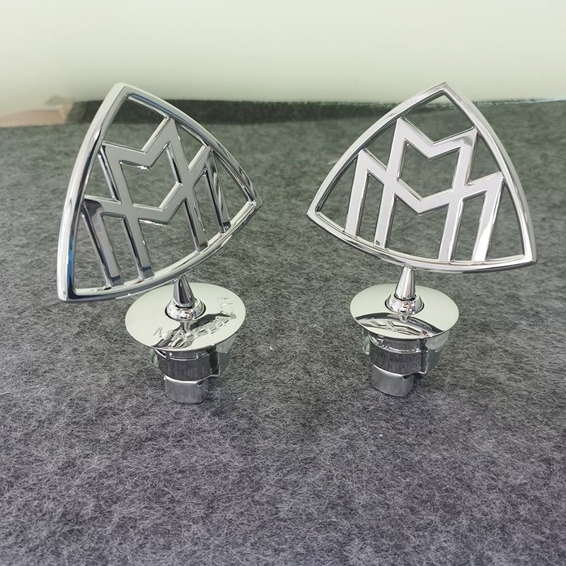 Thích hợp cho Mercedes-Benz Maybach S450 S680 Logo Ô Tô Mới S-Class Maybach Sửa Đổi Đứng Logo Phía S