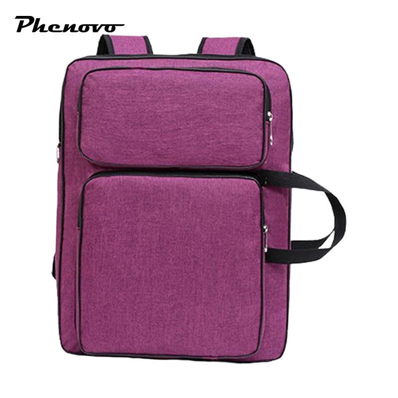 A3 Art Case Sketchbook Bag Ba lô di động Túi vẽ nghệ thuật