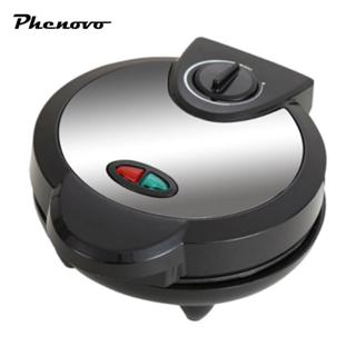 Máy làm bánh quế Kiểm soát nhiệt độ 9 "Tròn cổ điển Dễ dàng làm sạch Tay cầm cách nhiệt Tấm chống dính cho bữa sáng Burgers