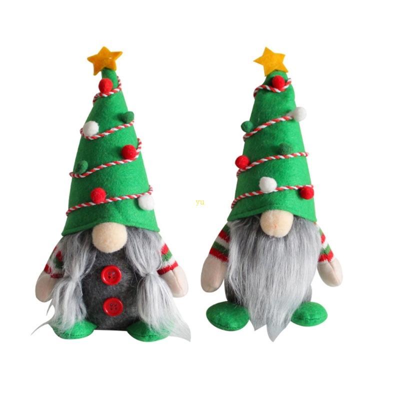 Yu Giáng Sinh Sang Trọng Gnomes Búp Bê Vô Diện Gnomes Búp Bê Lễ Hội Trang Trí Trang Trí Tiệc