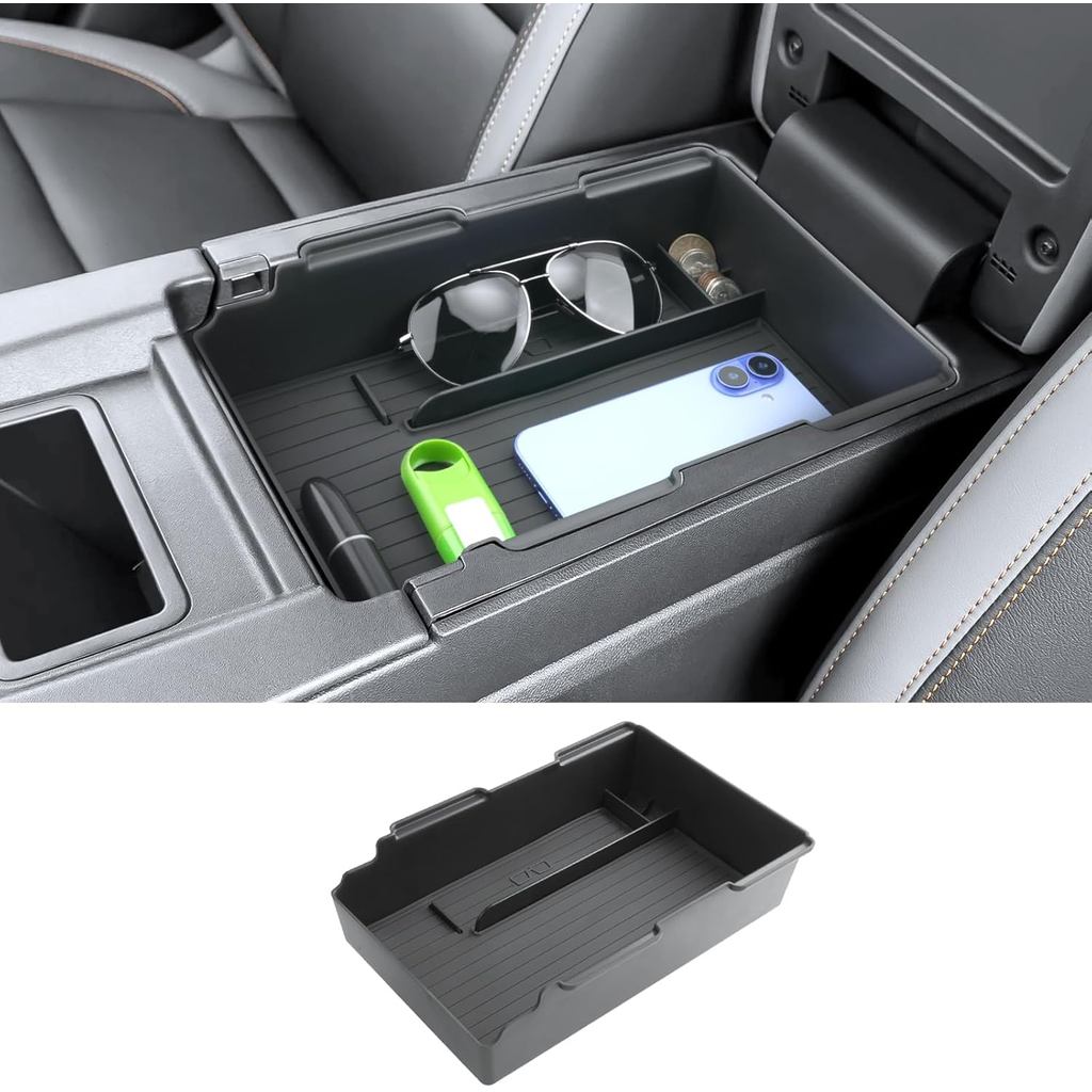 2024 2025 2026 Prologue Center Console Sắp xếp cho Honda Prologue (EX / Touring / Elite), Nhựa ABS bền & Cao su chống trượt 2026 Prologue Armrest Khay chèn 2025 Prologue Accesso