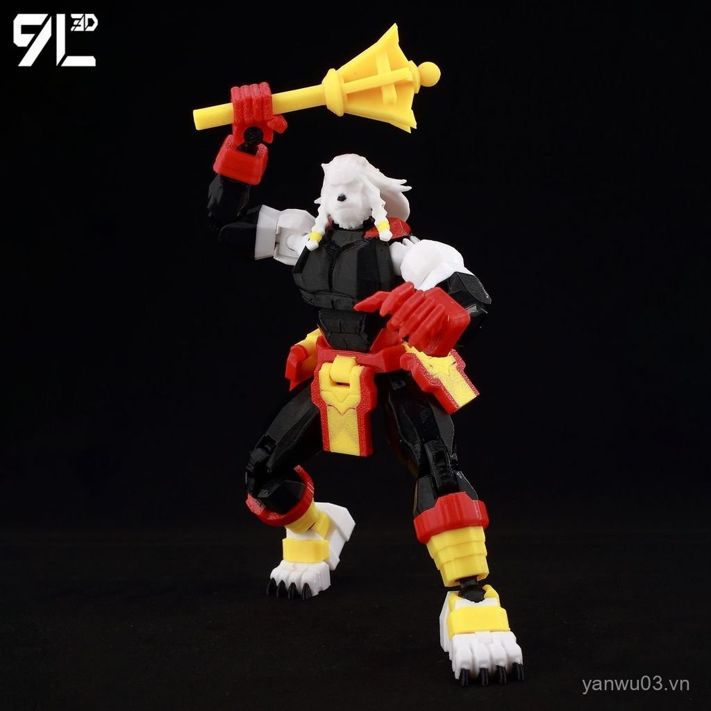 Sản phẩm mới Luy13 Invincible Young Man Dummy13 Lucky Berserker Hình Khớp Di Động Hình Bộ Sưu Tập Đồ