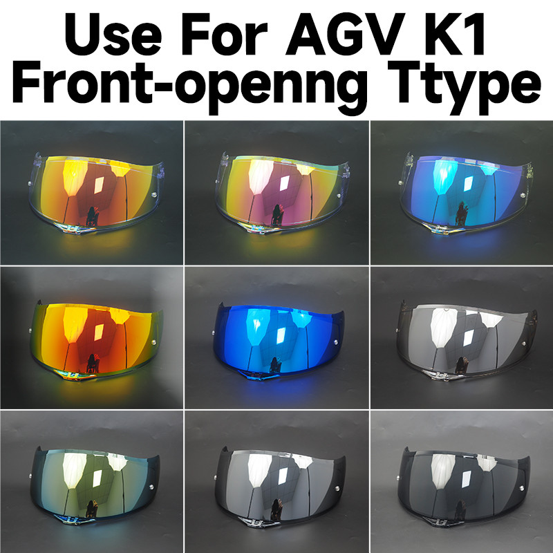 Mũ bảo hiểm xe máy Tấm chắn mặt bảo vệ Tấm che nắng Bộ phận thay thế Tương thích với AGV K1 / K3SV /