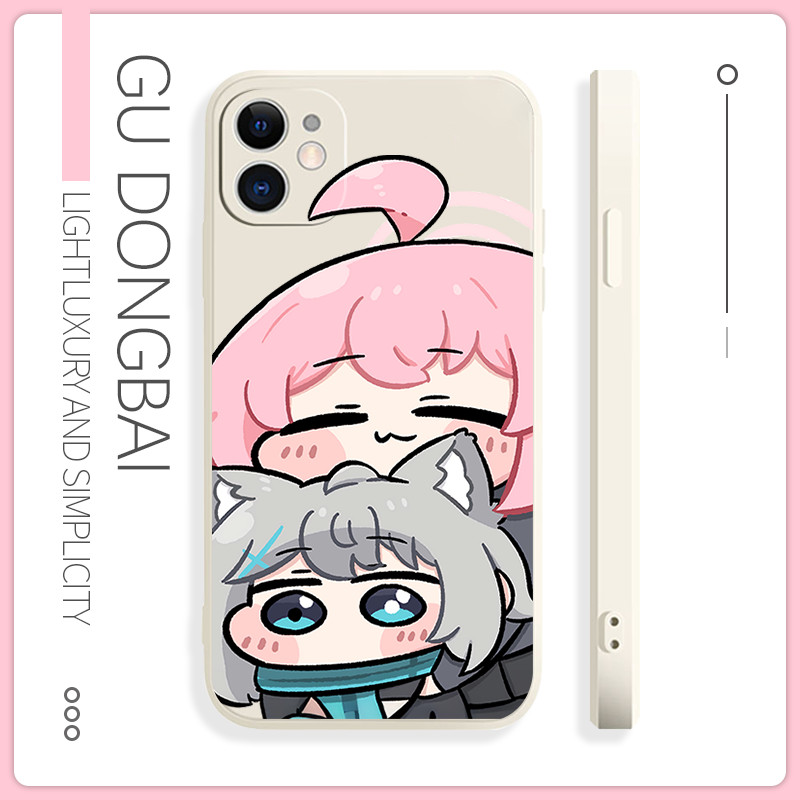 Ốp lưng Blue Archive Takanashi Hoshino iPhone 17 16 iPhone 15 14 13 12 11 Plus Pro Max X SE 7 6 TPU 