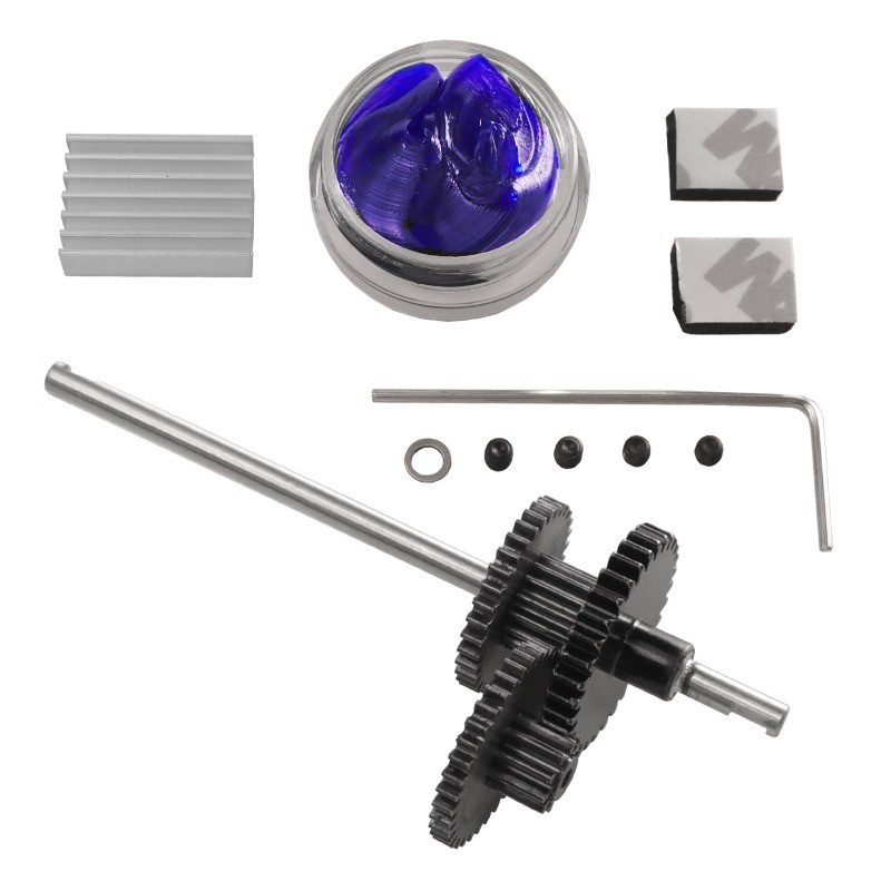 A30F-Gear Làm Mát Vây Hộp Số Kim Loại Điều Khiển Từ Xa Xe Nâng Cấp Bộ Cho FY004 FY003 FY001 Bộ Dầu B