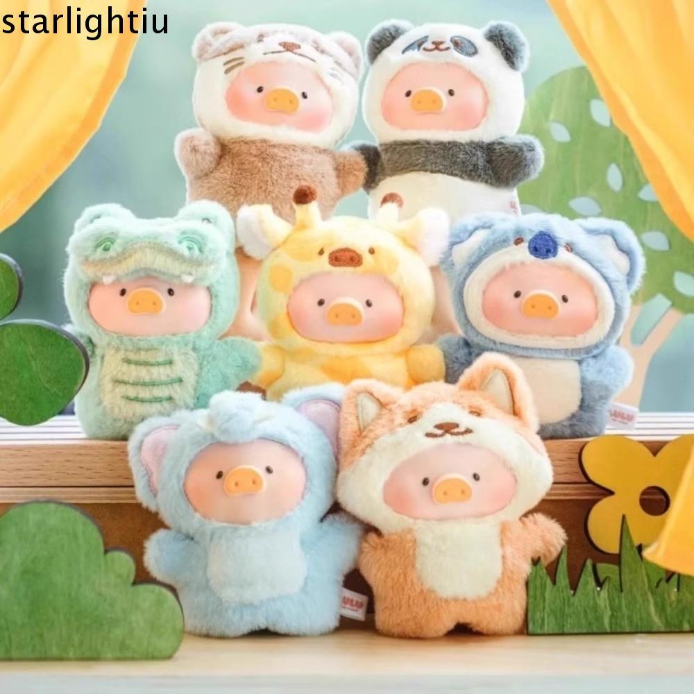 ONLYES Lulu Piggy Finger Puppet Box, Animal Party Forest Theater Box Lulu Piggy Plush Box, Phim Hoạt