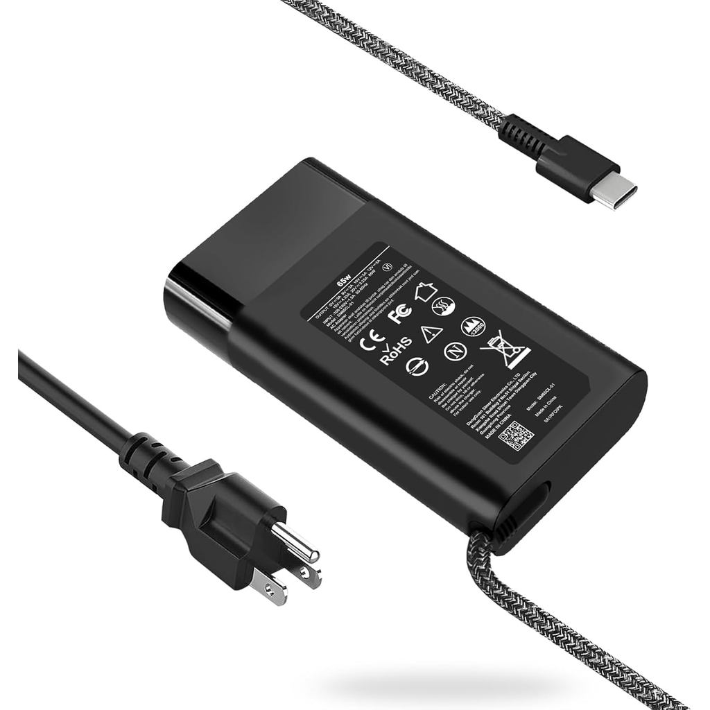 SiKER Mới Slim HP 65W USB C Sạc Laptop Thay Thế Cho HP Spectre x360, Chromebook, Elitebook x360, Env