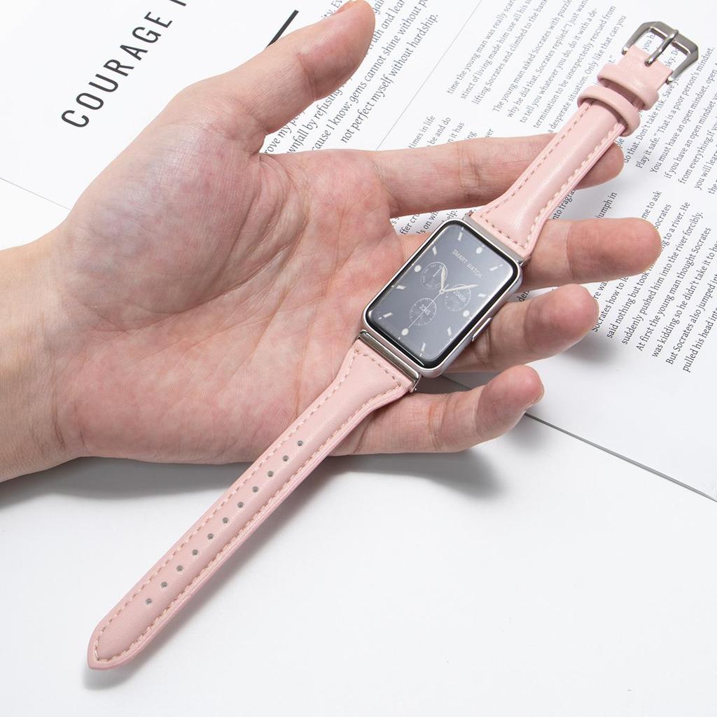 Dây Da Mỏng Cho Samsung Fit 3 Thời Trang Nữ Dây Cao Cấp Cho Samsung Fit 3