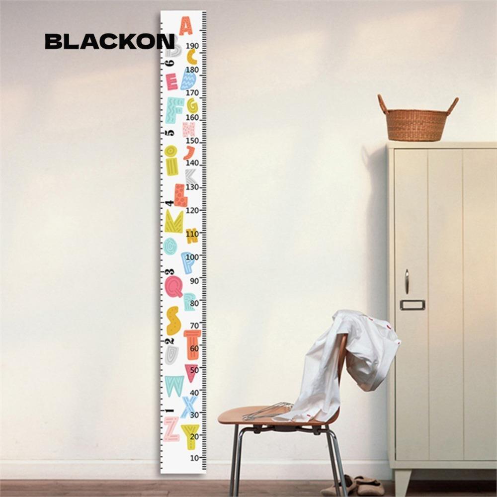 Thước đo tăng trưởng biểu đồ chiều cao BLACKON, Biểu đồ tăng trưởng trẻ em chiều cao 2M, Treo tường 
