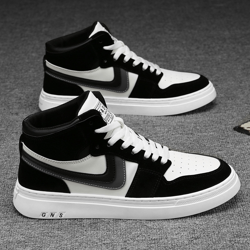Giày Nam Sneaker 2026, Giày Thể Thao Nam Cao Cổ Phong Cách Thời Trang  Giày Nam Kiểu Dáng Basic Dễ P