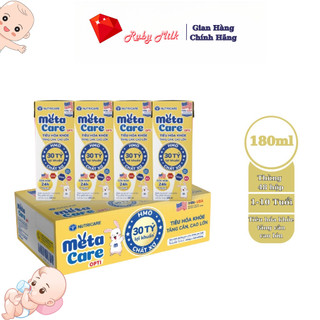 Sữa bột pha sẵn Nutricare Metacare Opti 180ml tiêu hóa khỏe, tăng cân, cao lớn (Thùng 48 hộp )