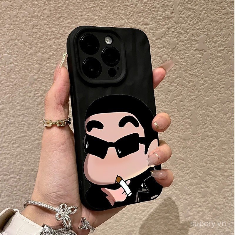 Ốp điện thoại sáng tạo Social Big Brother Daxiaoxin Thích hợp cho iPhone 14 15 16 17 pro max 14proma