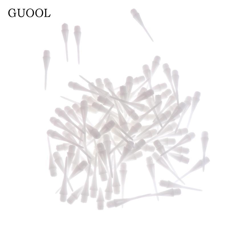 GUOOL Darts Nhựa weiche Spitze Điểm thay thế (Gói 100 chiếc) 2 màu