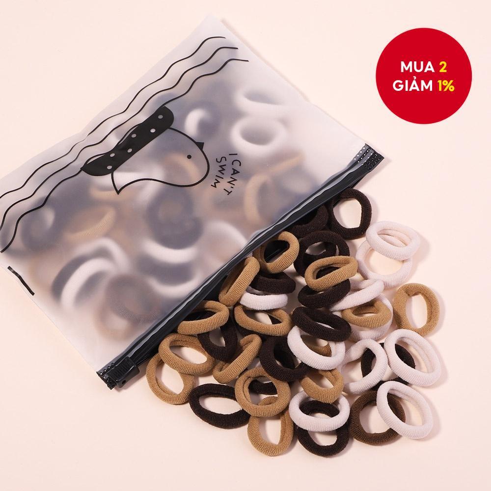 Bộ 120 chiếc dây buộc tóc cao su cho trẻ em, dây buộc tóc cho bé gái, không gây đau cho tóc trẻ nhỏ,