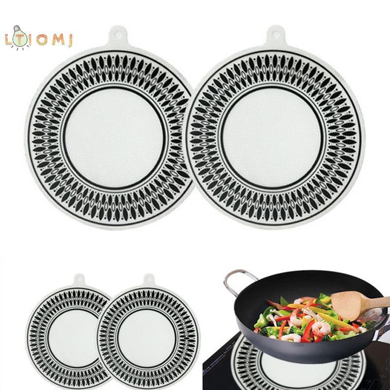 [LTIOMJ] 1 Tấm bảo vệ đầu bếp cảm ứng cho bếp cảm ứng Thảm silicon đa chức năng cho lớp lót nồi chiên không khí [Hot]