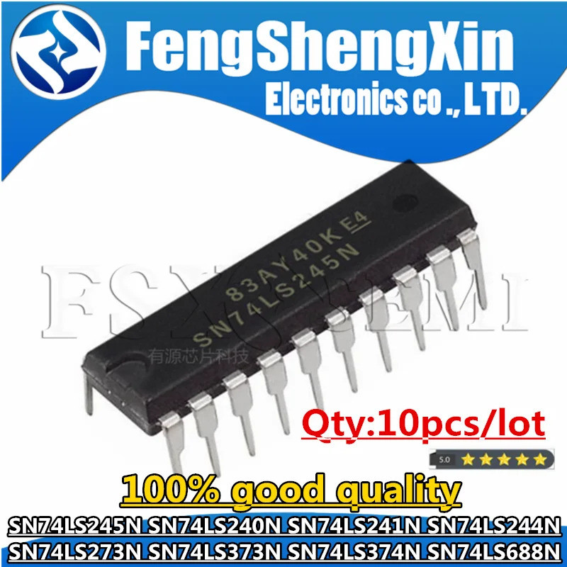 10 Miếng SN74LS245N SN74LS373N 74LS245N DIP-20 74LS245 SN74LS240N SN74LS241N SN74LS244N SN74LS273N S