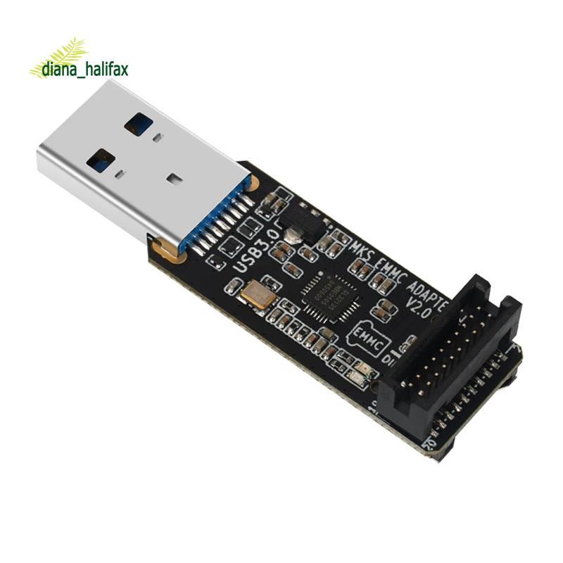 Dành Cho MKS EMMC-ADAPTER V2 Đầu Đọc Thẻ USB 3.0 Cho MKS EMMC Module Micro-SD TF Card MKS Pi MKS SKI