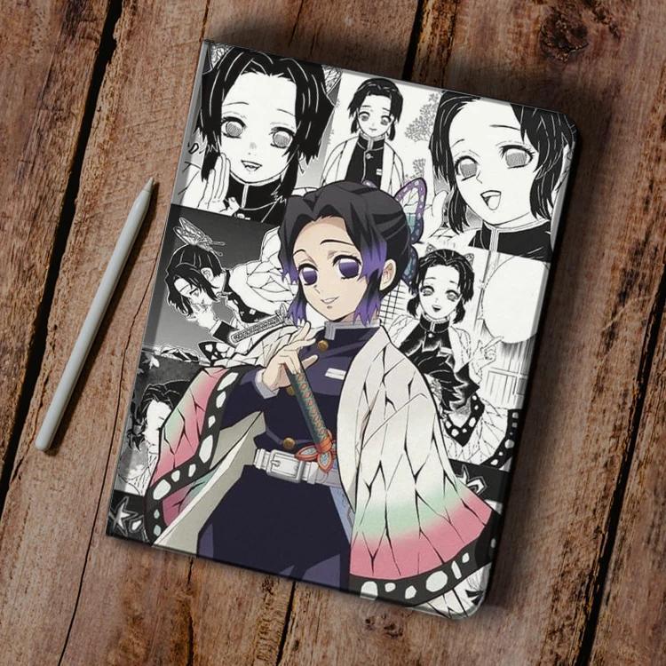 Ốp Lưng Demon Slayer Kochou Shinobu Cho iPad 10.2 7th 8th Air 2 3 Mini 2 3 5 Ốp Lưng Silicon Sang Tr