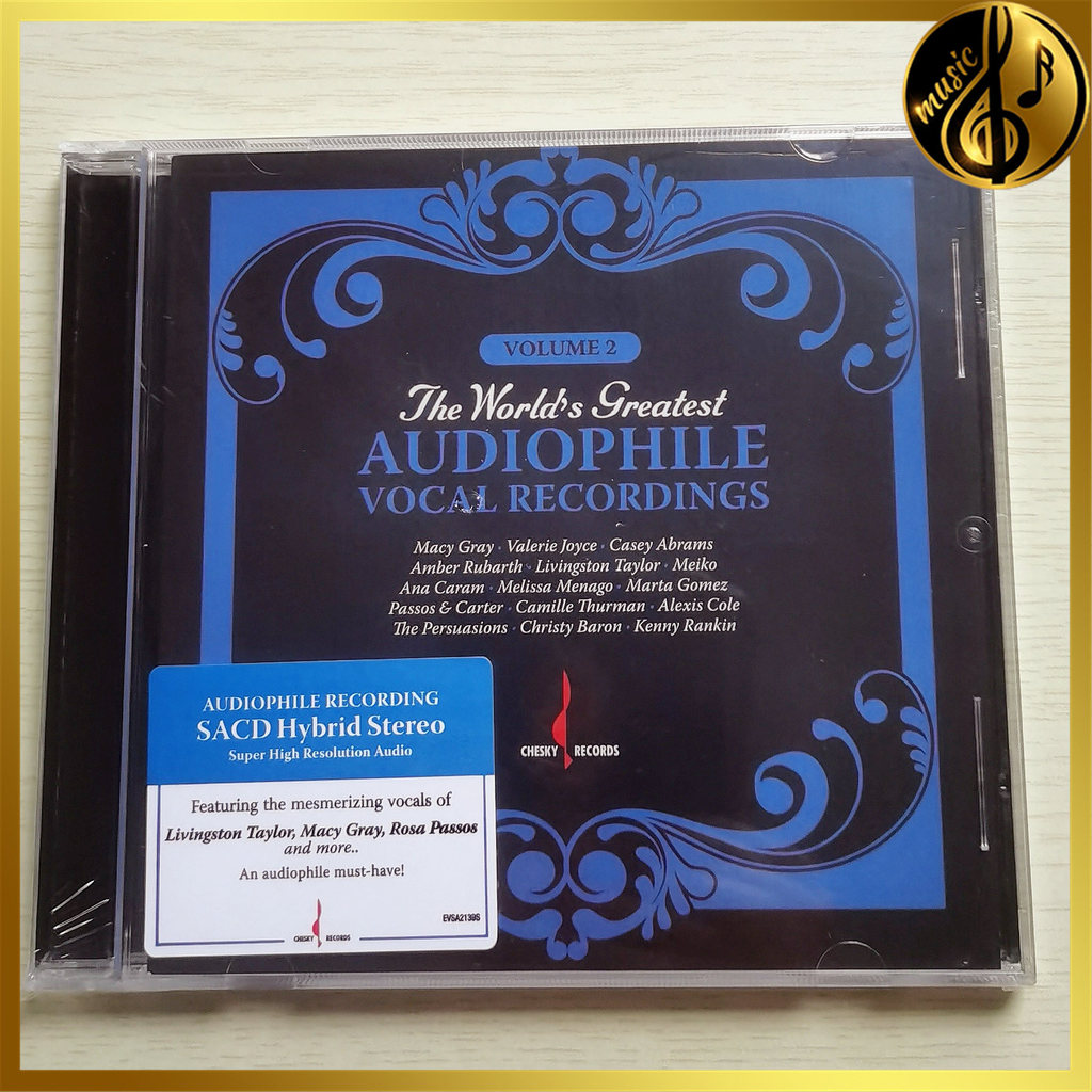 VOLUME 2 THE WORLD'S GREATEST Audiophile Vocal Recordings [Sealed] Brand New CLVN