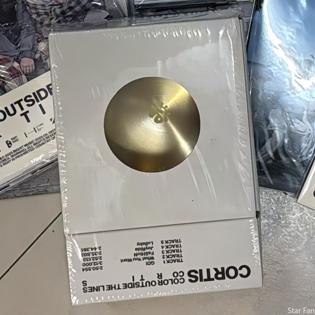 Cortis Album COLOR OUTSIDE THE LINES Singing Bowl ver. Genuine Edition