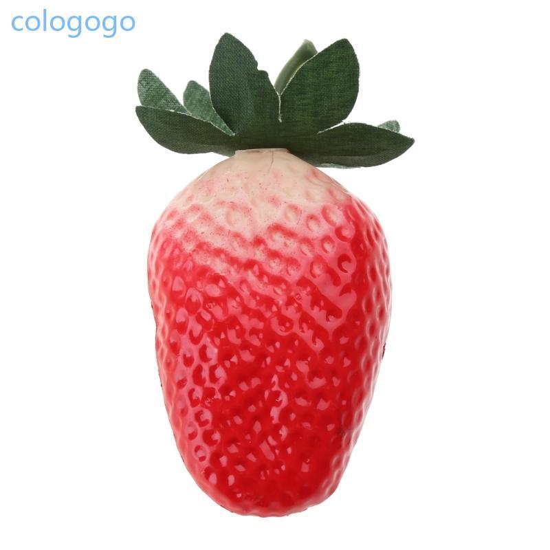 COLO Mô phỏng nhân tạo giống như thật Dâu tây Màn hình giả Trái cây Mô hình Nhà bếp
