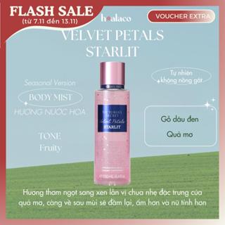  XỊT THƠM TOÀN THÂN BODY MIST VELVET PETALS STARLIT - Victoria's Serect 