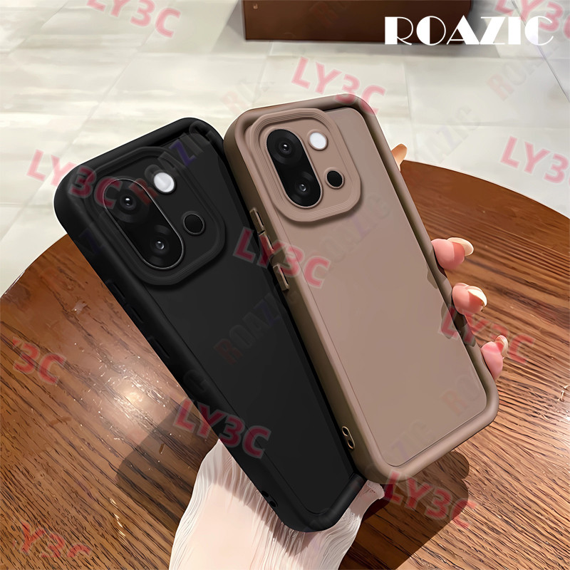 COD Macaron Vỏ silicon màu trơn OnePlus 13T 5G / OnePlus 13s 5G Vỏ bảo vệ Camera bằng nhựa TPU chống