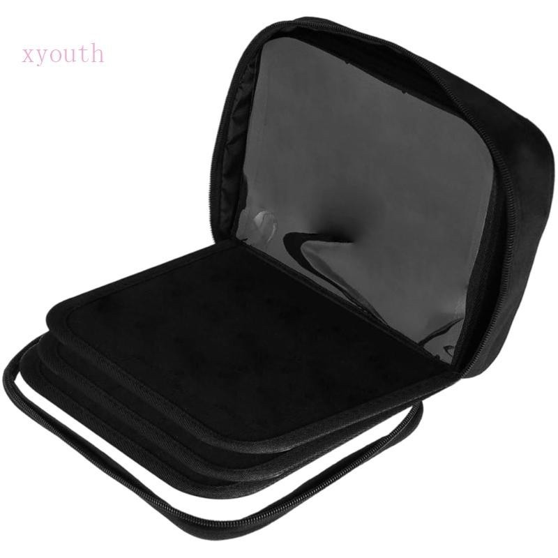 Xy 6-Page Binder With Transparent Waterproof Veil Cover For Collectors