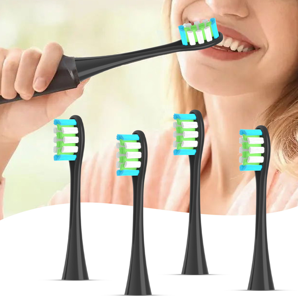 [Brighthor] 4 Đầu Bàn Chải Cho Oclean Flow / X / X PRO / Z1 / F1 / One / Air 2 / SE Bàn Chải Đánh Ră