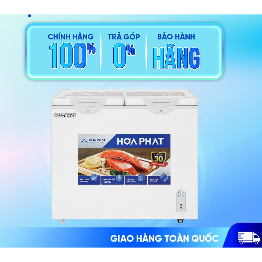 [Hỏa tốc 2h] Tủ đông Hòa Phát HPF BD6205 205 Lít - Hàng chính hãng