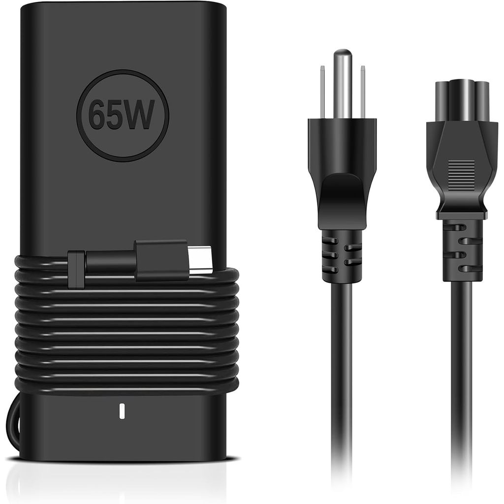 Bộ sạc USB C 65W cho Dell Latitude 5420 5430 5520 5530 5540 7320 7330 7340 7420 7430 Inspiron 14 742
