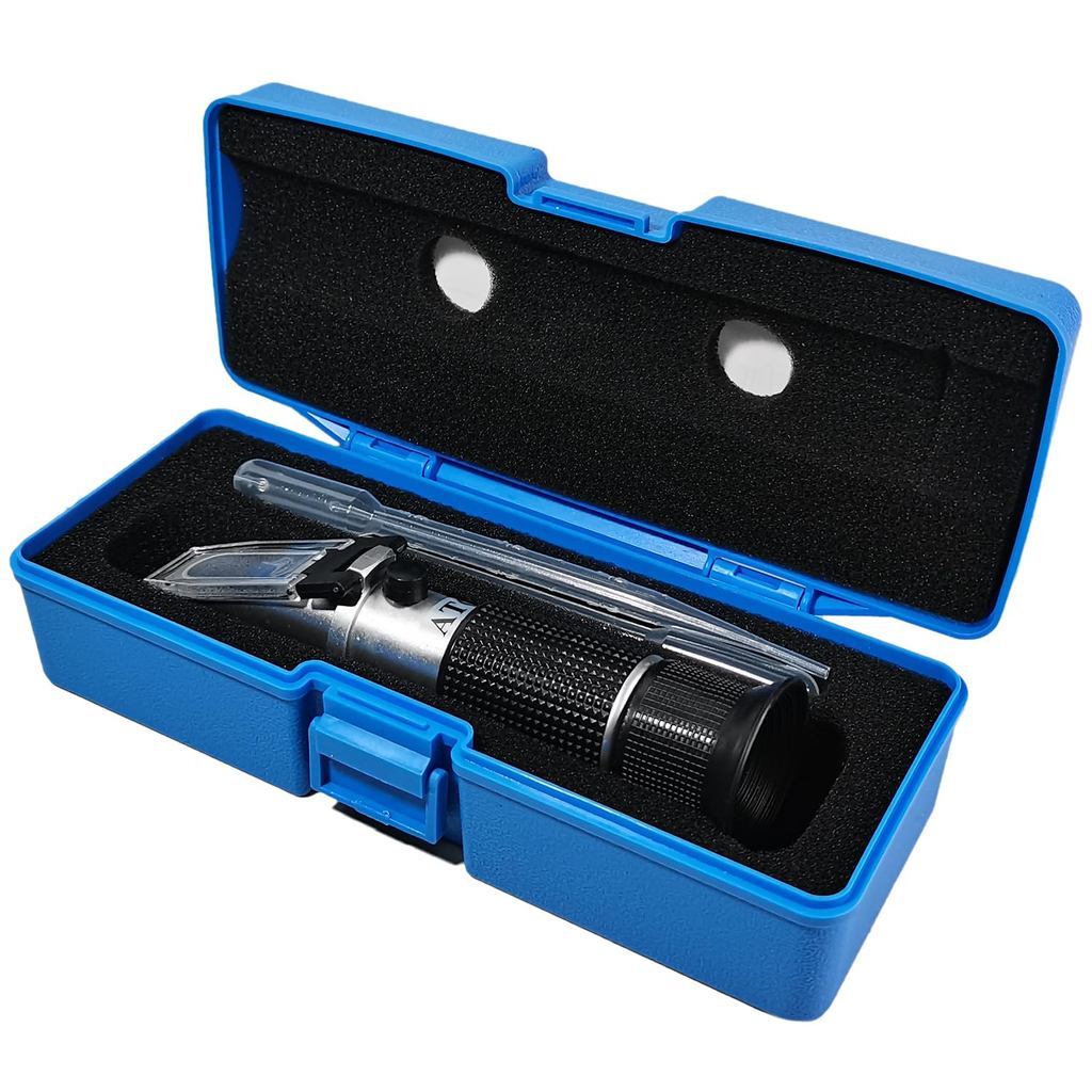 Máy kiểm tra chống đông 3 trong 1 theo tỷ lệ Fahrenheit để kiểm tra điểm đóng băng và nồng độ Ethyle