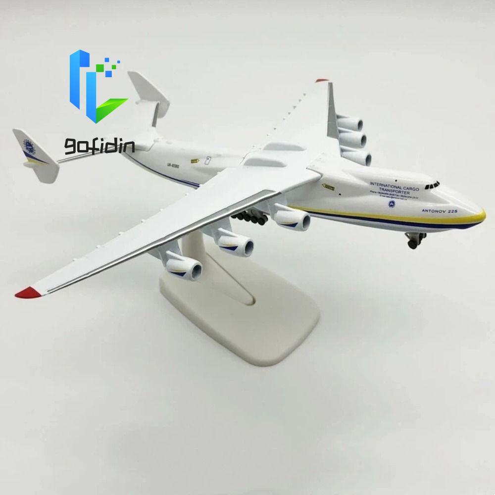 Máy bay mô hình GOFIDIN AN225, Diecast Replica Antonov an-225, Trang trí 20CM Mriya tỷ lệ 1 / 400 Mô