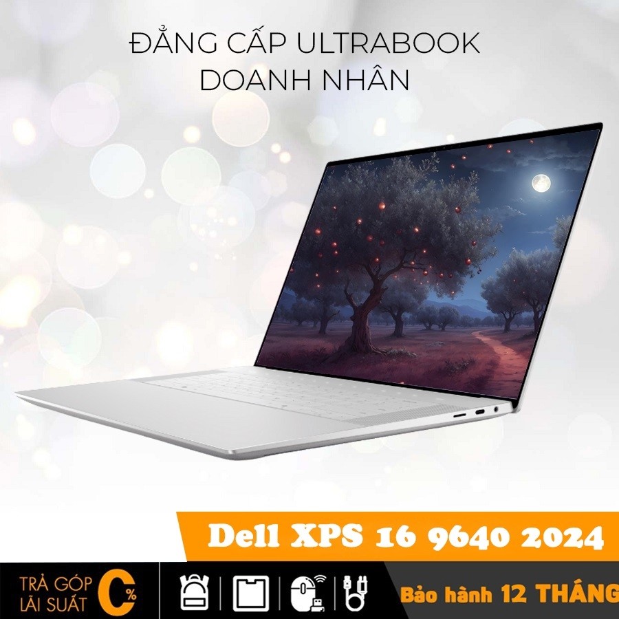 Dell XPS 16 9640 2024 Core Ultra 7 155H, 16 GB, SSD 512GB, Intel Arc Graphics, 16.3 inch FHD+, New 1