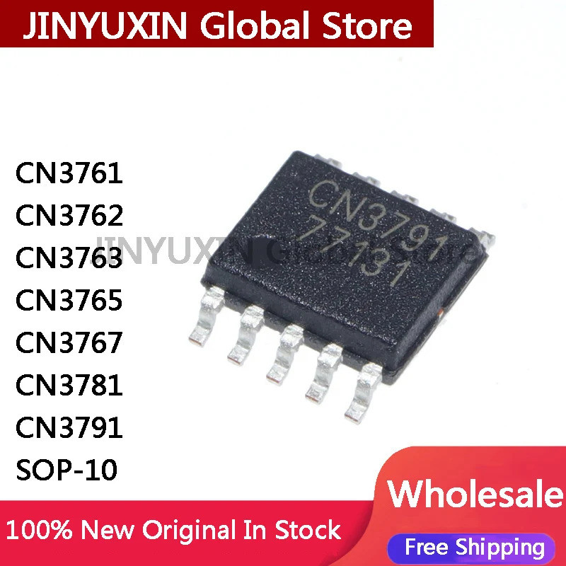 5 Cái CN3761 CN3762 CN3763 CN3765 CN3767 CN3781 CN3791 SOP-10 SSOP-10 chip ic