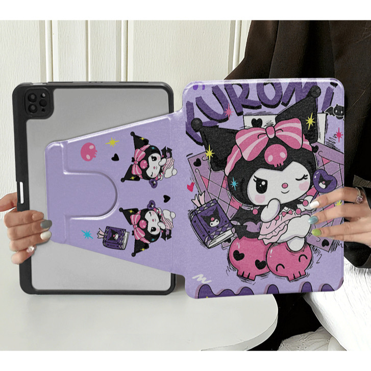 360 Xoay Hoạt Hình Dễ Thương Dành Cho OPPO Pad 3 2025 11.61 Pad2 Máy Tính Bảng Dành Cho OPPO Pad SE 