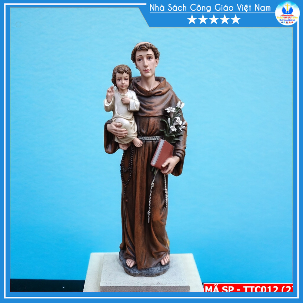 Tượng Thánh Anton 35cm