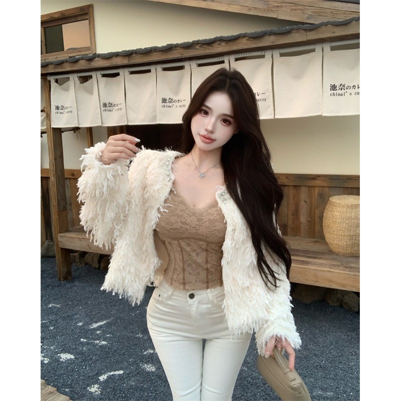 BS Heavy Industry Diamond Plus Jacket Winter Loose Warm Casual Top