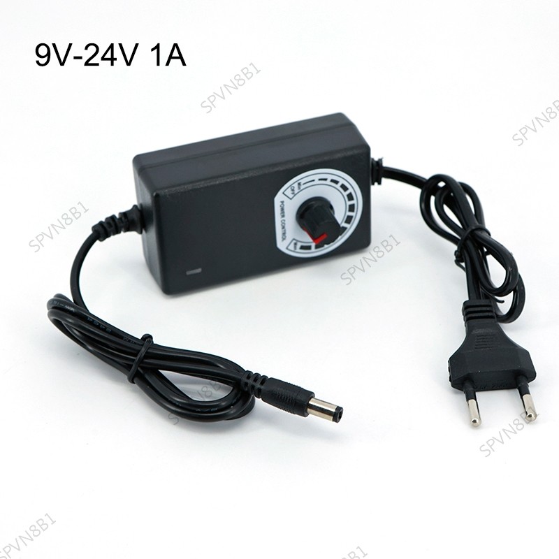 Có Thể Điều Chỉnh Đa Năng AC 220V Sang dc 9V 24V Adapter Sạc 9V-24V 10V 12V 10V 21V 15V 18V 1A 1000m