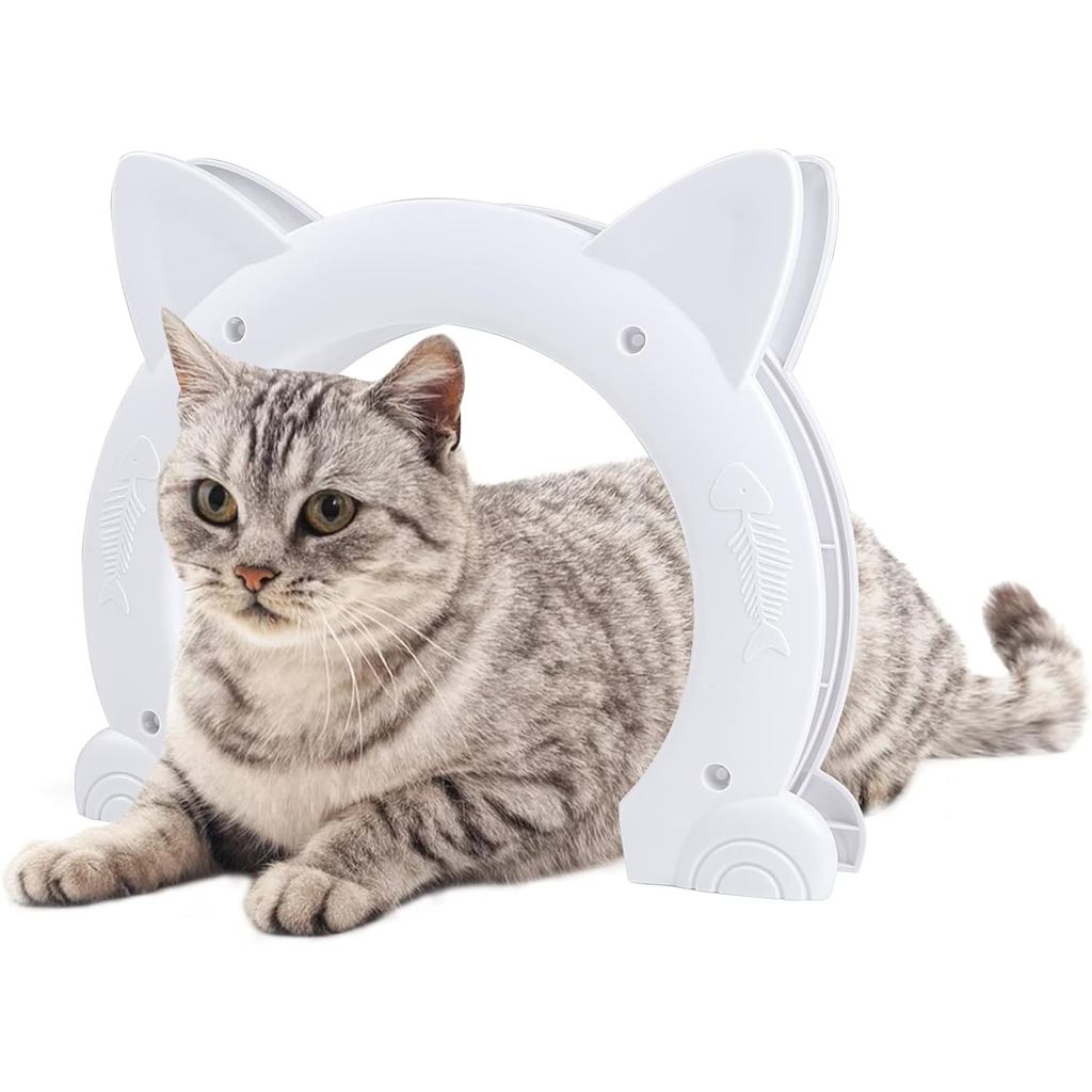 Nội Thất Cửa Mèo Cửa Thú Cưng Cho Mèo Kitty Hình Lỗ Mèo Cổng Pass Phù Hợp Với Cửa Bên Trong Ẩn Hộp Đ