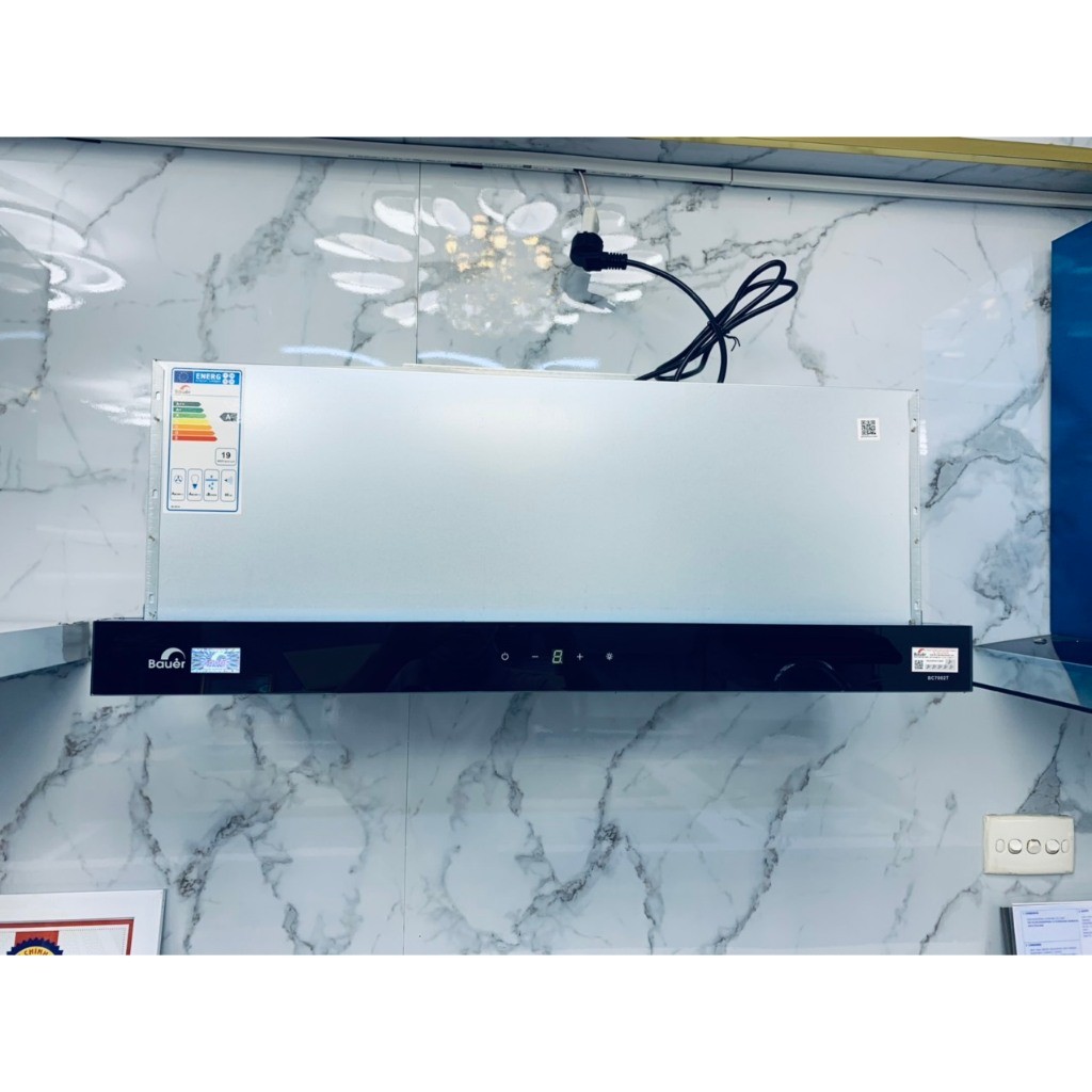 Hút mùi nhà bếp Bauer 7002T - Điều khiển dạng cảm ứng 3 cấp độ gió - Công suất 1200m3/h - Bảo hành c