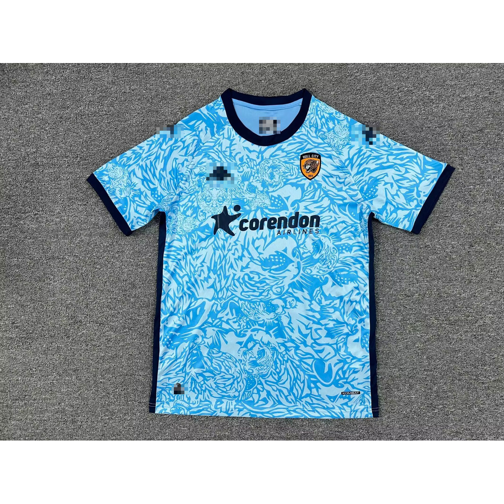 Áo thun thể thao Hull City A.F.C. 2025-26 dành cho người hâm mộ - phiên bản sân khách, size từ S đến