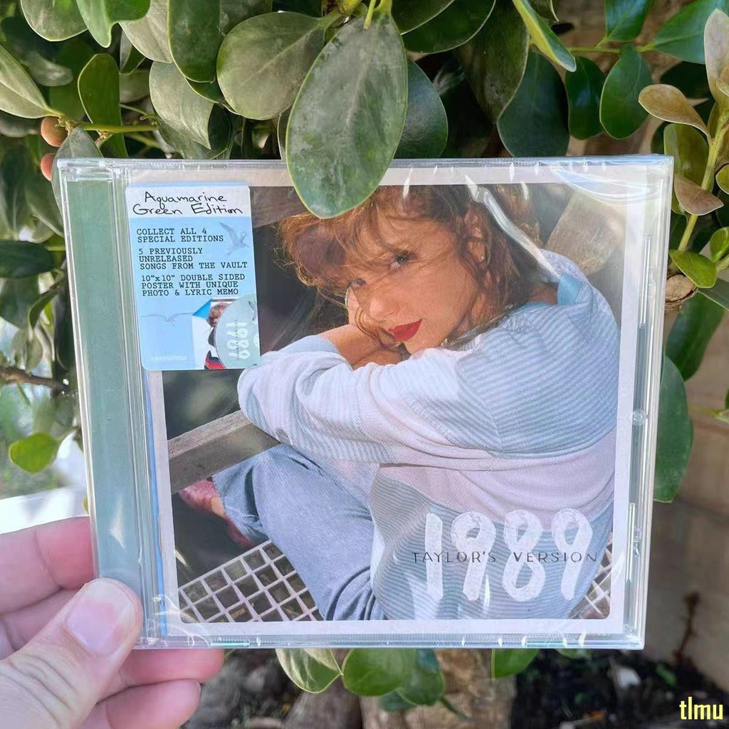 J581 Taylor Swift 1989 (Phiên bản Taylor S) CD Album Phiên bản cao cấp Aquamarine Green Edition 2023