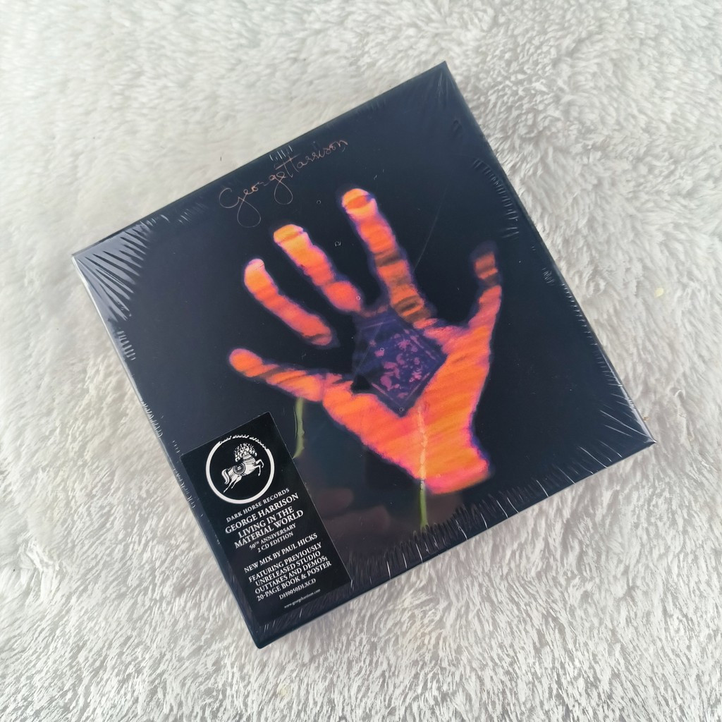 J897 George Harrison Sống Trong Thế Giới Chất Liệu 2CD Bộ Hộp Album Phiên Bản Cao Cấp 50 Năm Kỷ Niệm