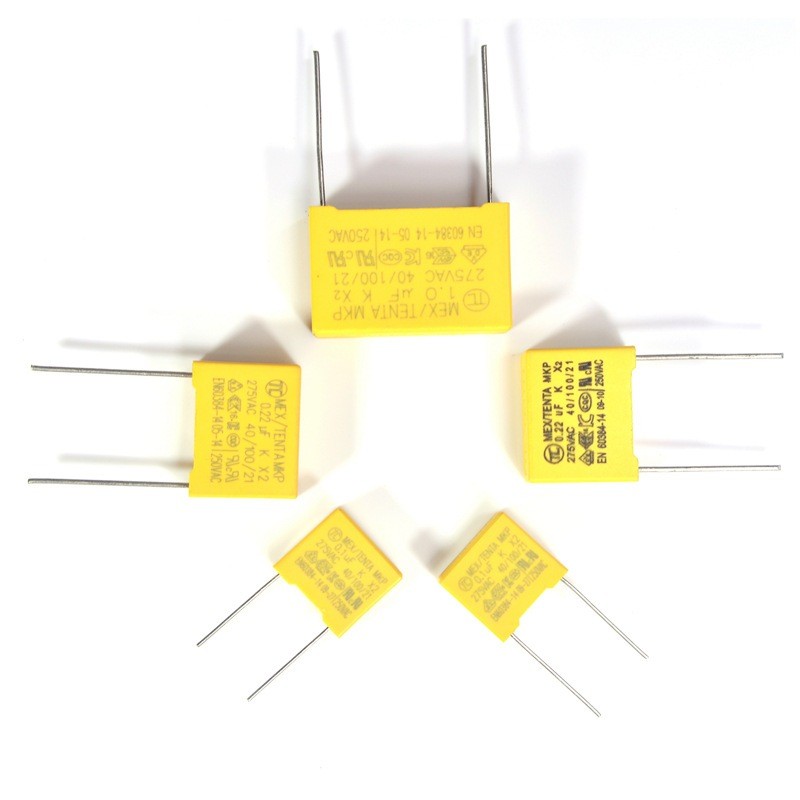 [Gói 5 Con] Tụ điện lọc nguồn AC, tụ điện an toàn X2 0.001uF-1uF 275V