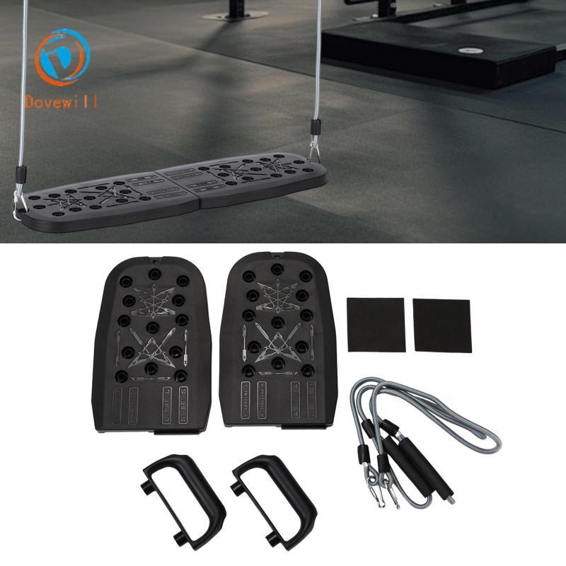 Dovewill Push up Training Board Dây kháng lực gấp di động