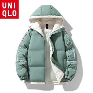  Áo khoác mùa đông Uniqlo độn bông dày giữ ấm phù hợp cho nam và nữ 