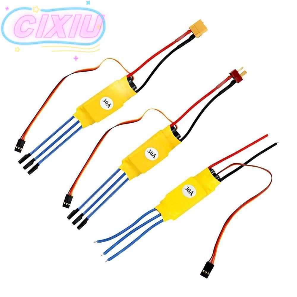 CIXIU ESC Động cơ không chổi than, Đầu chuối T Plug XT60 Bộ điều khiển tốc độ thuyền trực thăng, Bộ 