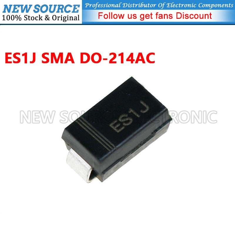 [20-100 chiếc] ES1J SMA DO-214AC Bộ chỉnh lưu nhanh SMD Schottky Diode Nguồn mới